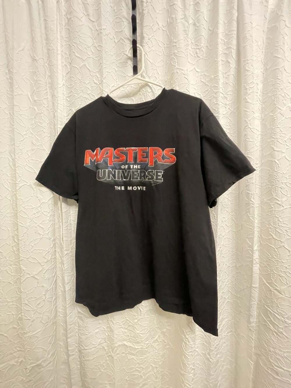 Mattel Masters Of The Universe The Movie Logo Black T-Shirt
